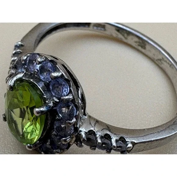 Lot of 5 Designer .925 Sterling Silver Rings & Pendant - STS Jewels & D'Joy - Picture 6 of 16